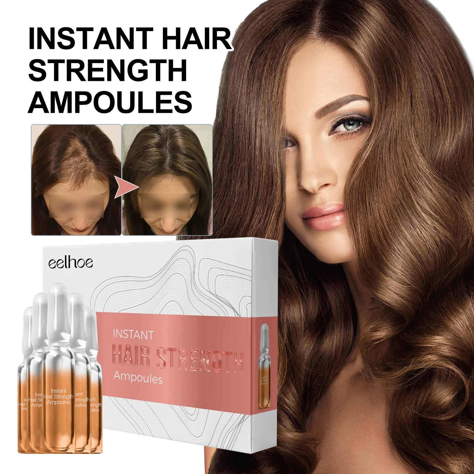 Premium Hair Care Amps For Hair conditioning and repair,Improves Texture And Repairs Damaged Hair For Cleaning Healthy Hair Oil