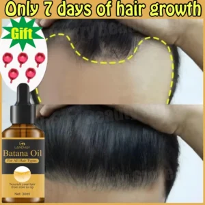 7 Days Fast Batana Oil Hair Growth Serum Anti-loss Hair Regrowth Products Repair Damaged Hair Roots Hair Care For Women Men